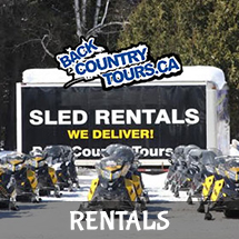 snowmobile rentals muskoka dwight adventure store ski-doo rentals