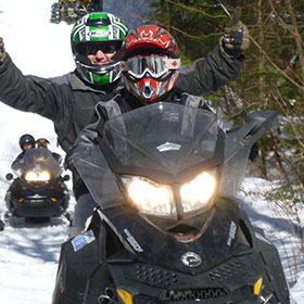 snowmobile rentals tours in muskoka and haliburton