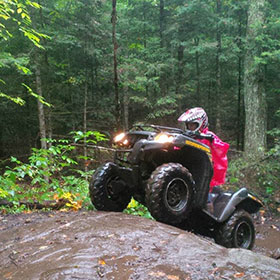 stagette and bachelorette party ideas toronto to muskoka or haliburton ATV