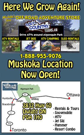 muskoka atv snowmobile accommodation and resorts 