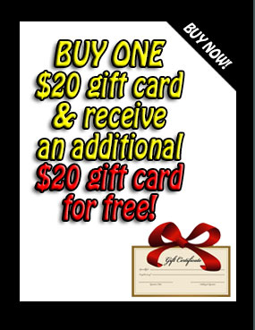 gift certificate card atv snowmobile