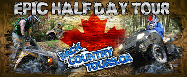 spring mud jam atv tour muskoka haliburton