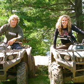 ATV camping safari muskoka and haliburton