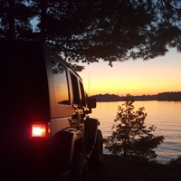 cottage rental with atv snowmobile or jet ski muskoka haliburton