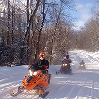 cottage rental with atv snowmobile or jet ski muskoka haliburton