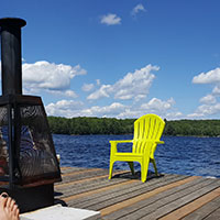 cottage rental with atv snowmobile or jet ski muskoka haliburton