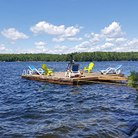 cottage rental with atv snowmobile or jet ski muskoka haliburton