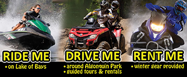 spring mud jam atv tour muskoka haliburton