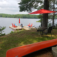 cottage rental with atv snowmobile or jet ski muskoka haliburton