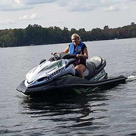 cottage rental with atv snowmobile or jet ski muskoka haliburton