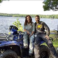 cottage rental with atv snowmobile or jet ski muskoka haliburton