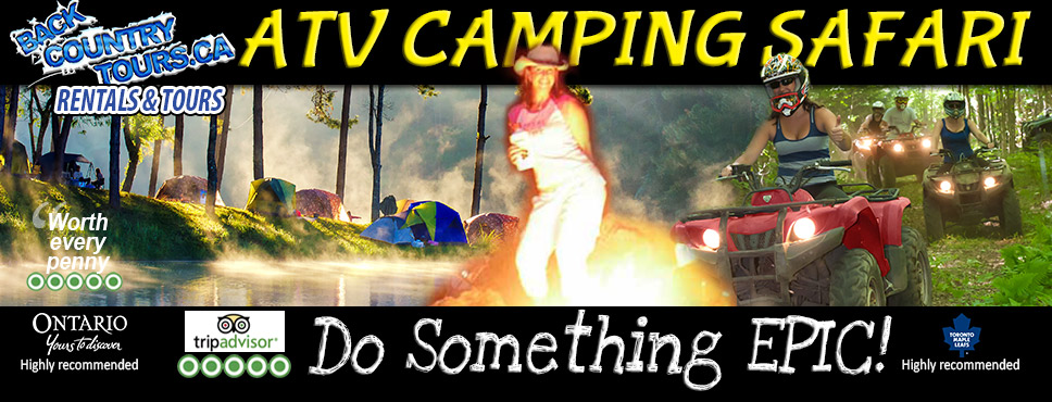 atv camping safari muskoka and haliburton