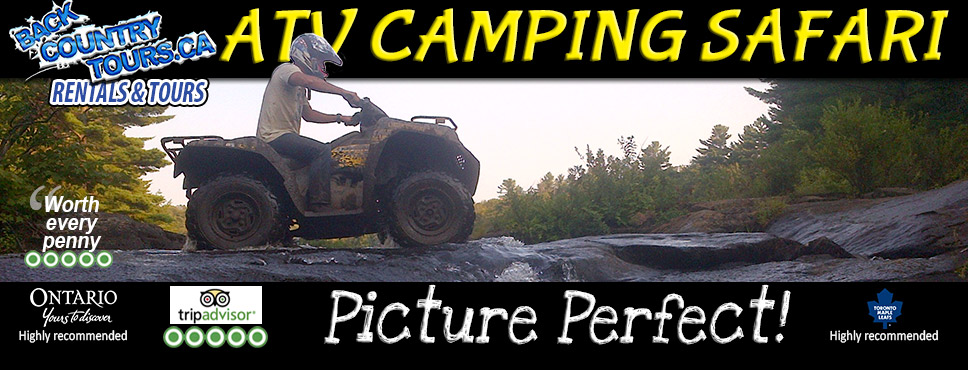 atv camping safari 1700km of back woods trails for your atv adventure