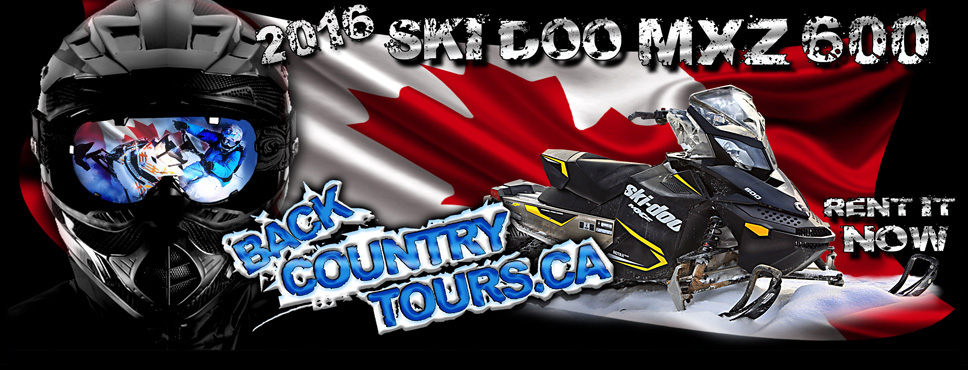 Rent Snowmobiles in Muskoka and Haliburton MXZ600