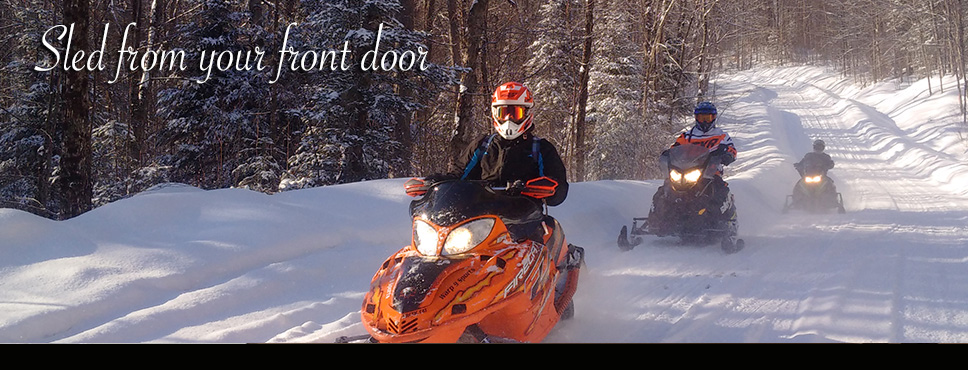 private cottage rental with jet ski, ATV and snowmobile muskoka and haliburton