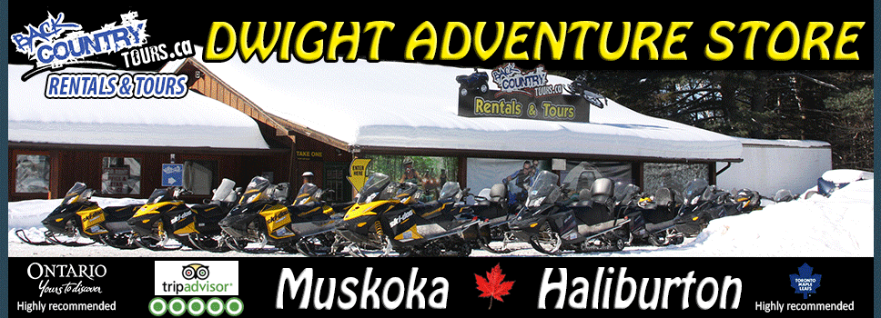 Back Country Tours - ATV, Snowmobile, Jet Ski rentals and tours Muskoka, Halilburton and Whitney Ontario