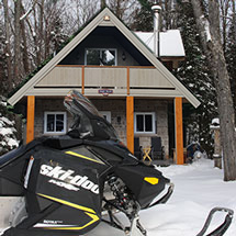 atv tour private cottage rental package muskoka