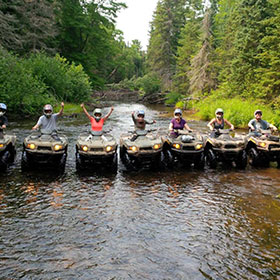 jack and jill parties muskoka and haliburton atv tours mud