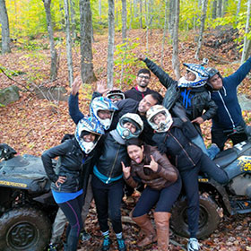 jack and jill parties muskoka and haliburton atv tours mud