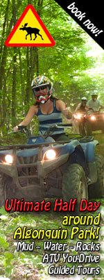 ultimate atv tour muskoka and algonquin park ontario