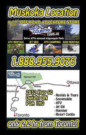 new store opening in dwight back country tours for atv and snowmobile rentals and tours