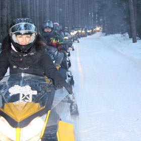 snowmobile tours in muskoka and haliburton