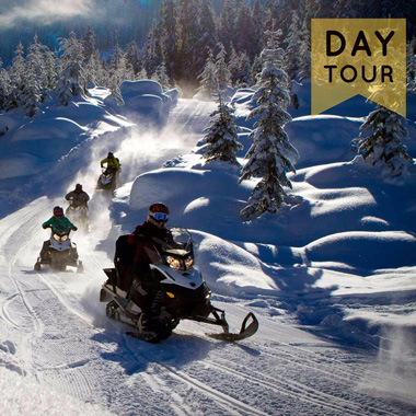 star gazing tour snowmobile night rider