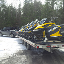 snowmobile rentals muskoka dwight adventure store ski-doo rentals