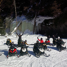 snowmobile tours in muskoka and haliburton ontario