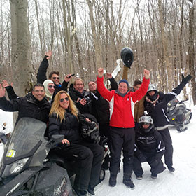 snowmobile tours in muskoka and haliburton ontario