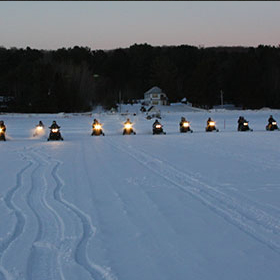 snowmobile tours in muskoka and haliburton