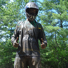 muskoka epic atv camping tour, atv tour into your campsite