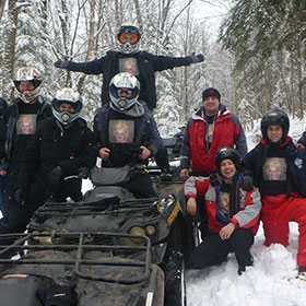 snowmobile rentals and tours for winter stag events bachelor parties